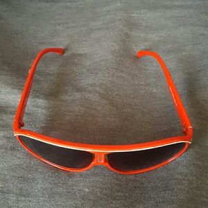 Red Aviator Sunglasses